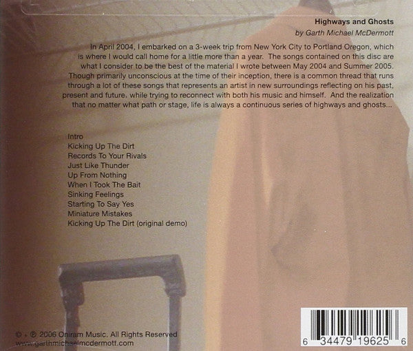 Garth Michael McDermott : Highways and Ghosts (CD, Album)