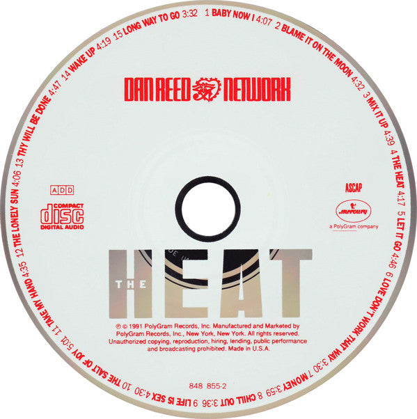 Dan Reed Network : The Heat (CD, Album)