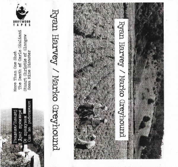 Ryan Harvey, Marko Greyhound : Split (Cass, EP, Num, spl)