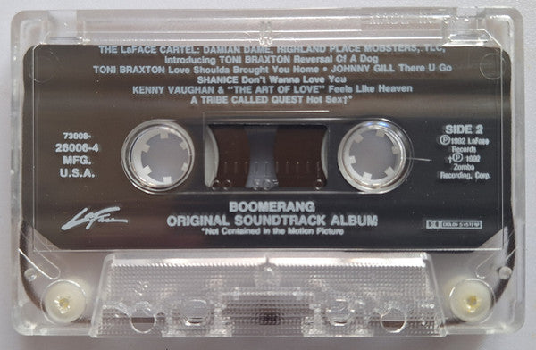 Various : Boomerang (Original Soundtrack Album) (Cass, Comp, Club)