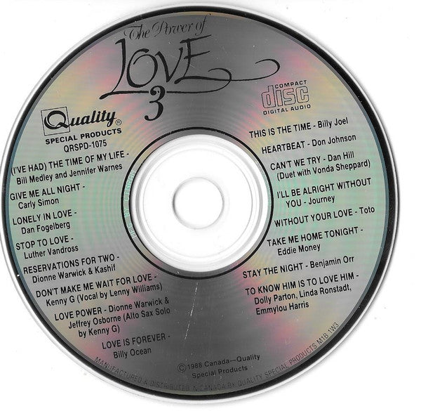 Various : The Power Of Love 3 (CD, Comp)