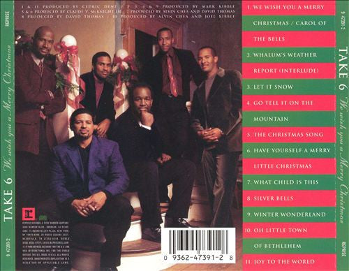 Take 6 : We Wish You A Merry Christmas (CD, Album, WMO)