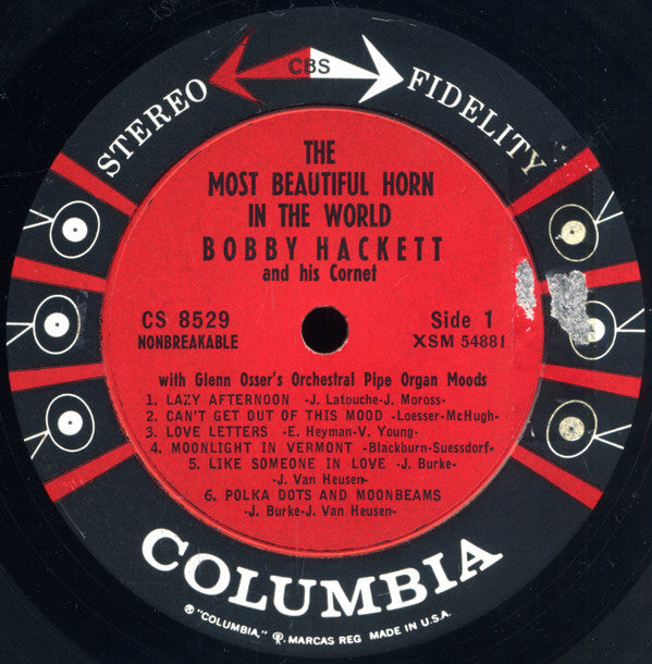 Bobby Hackett - The Most Beautiful Horn In The World (LP) (VG) - Endless Media