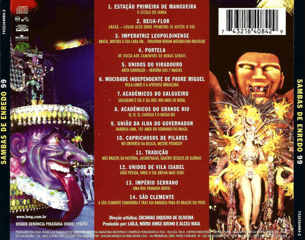 Various : Sambas De Enredo 99 (CD, Album)