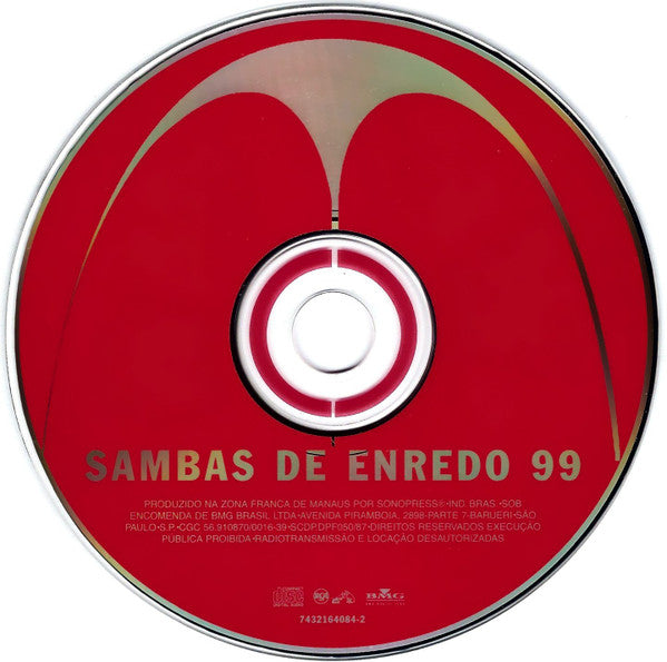 Various : Sambas De Enredo 99 (CD, Album)