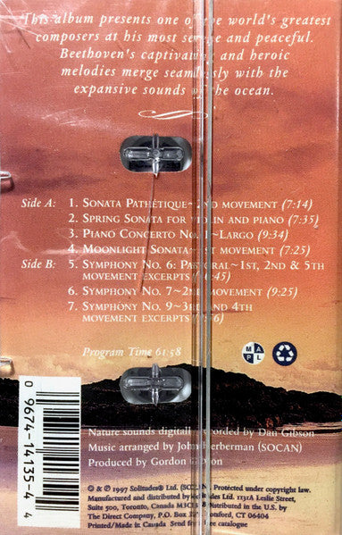 Dan Gibson, Ludwig van Beethoven : Forever By The Sea (Cass, Album)