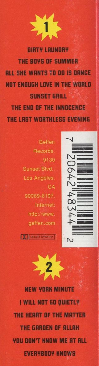 Don Henley : Actual Miles (Henley's Greatest Hits) (Cass, Comp)