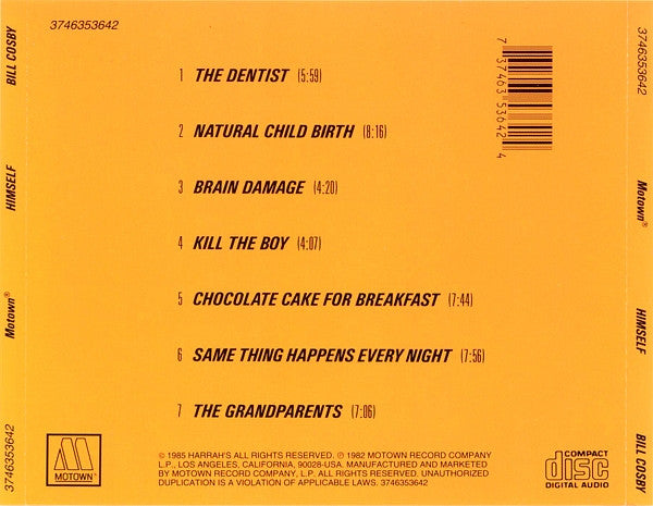 Bill Cosby : Himself (CD, Album, RE)