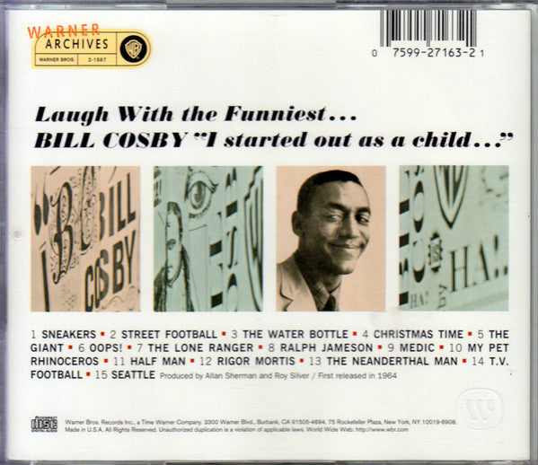 Bill Cosby : I Started Out As A Child (CD, Album, RE, RM)