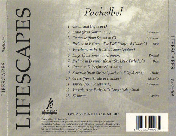 Johann Pachelbel, Dirk Freymuth : Pachelbel (CD)
