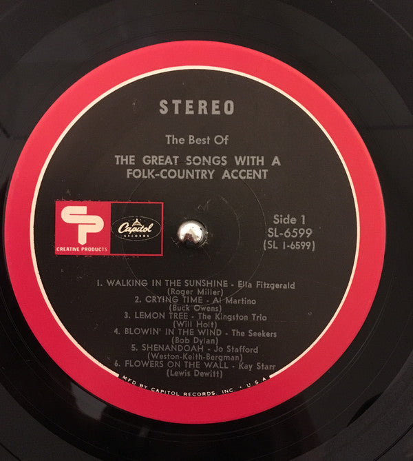 Various : The Stereo Collector's Set, Volume 3 - The Best Of The Great Songs With A Folk-Country Accent (LP, Comp, Ltd)