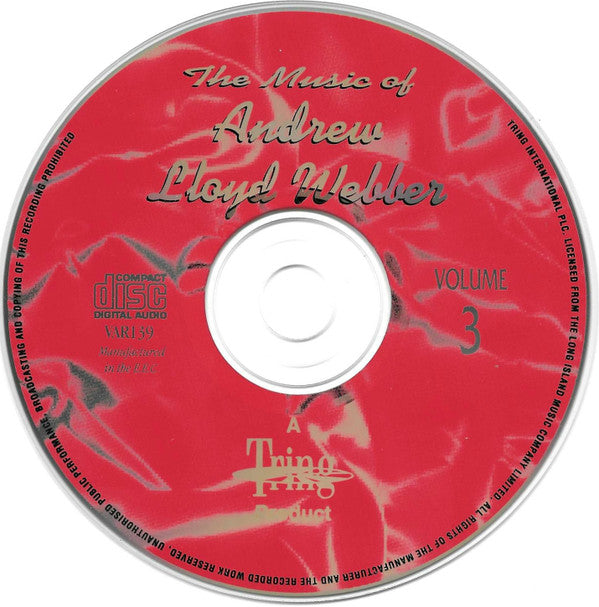 Andrew Lloyd Webber : The Music Of Andrew Lloyd Webber Volume Three (CD, Comp)