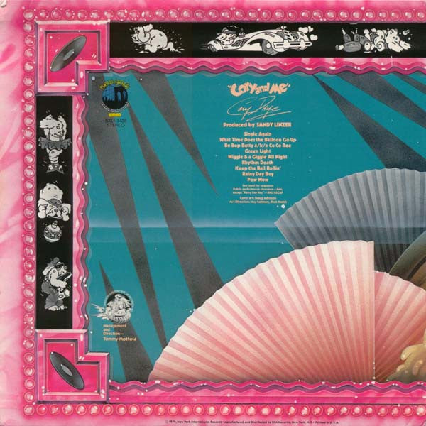 Cory Daye : Cory And Me (LP, Album)