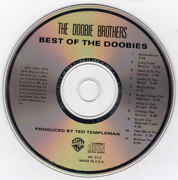 The Doobie Brothers : Best Of The Doobies (CD, Comp, RE, SRC)
