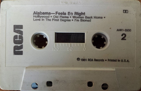 Alabama : Feels So Right (Cass, Album)