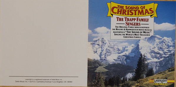 The Trapp Family Singers : The Sound Of Christmas (CD, Album, Mono)