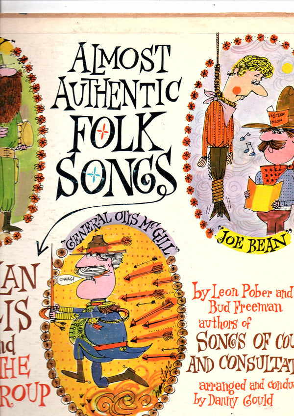 Dolan Ellis And The Inn Group - Almost Authentic Folk Songs (LP) (VG) - Endless Media