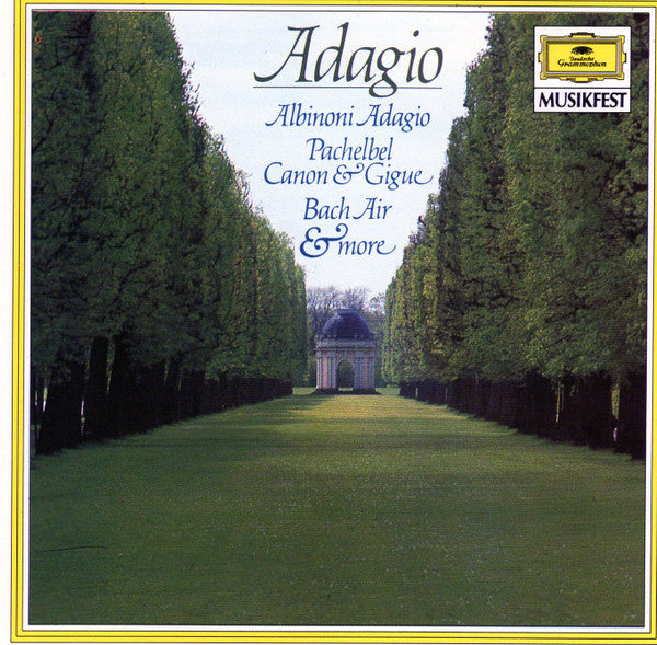 Tomaso Albinoni / Johann Pachelbel / Johann Sebastian Bach : Adagio (CD, RE)