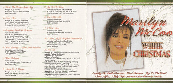 Marilyn McCoo : White Christmas (CD, Album)