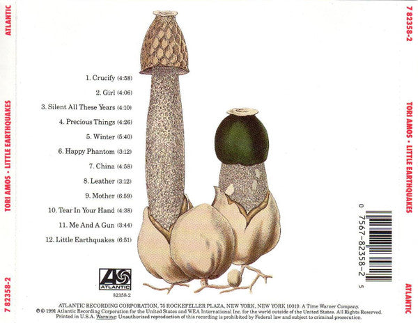 Tori Amos : Little Earthquakes (CD, Album, ARC)