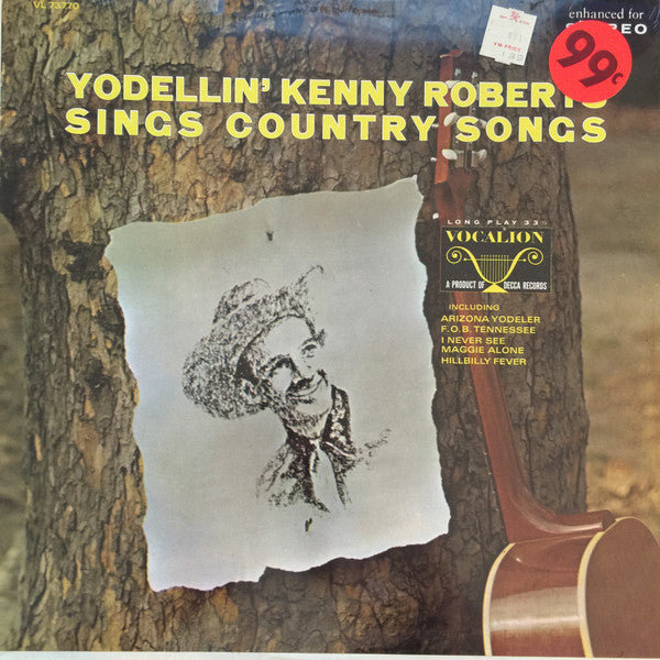 Kenny Roberts - Sings Country Songs (LP) (VG) - Endless Media