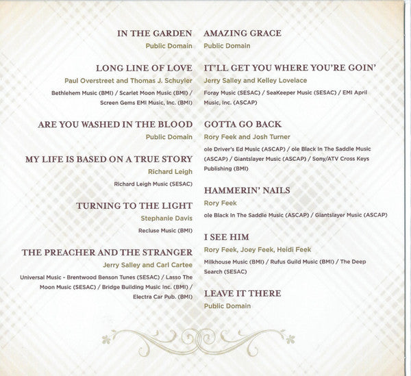 Joey + Rory : Inspired (Songs Of Faith & Family) (CD, Album)