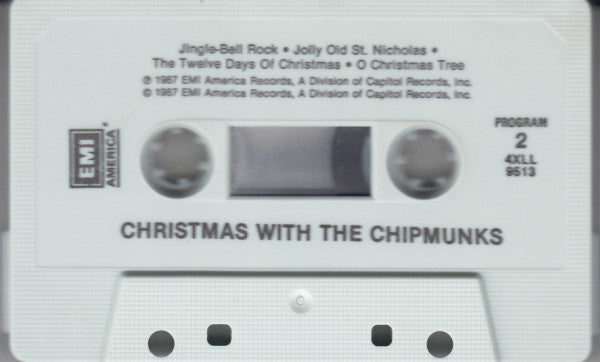 The Chipmunks : Christmas With The Chipmunks (Cass, Comp)
