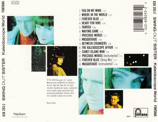 Swing Out Sister : Kaleidoscope World (CD, Album)
