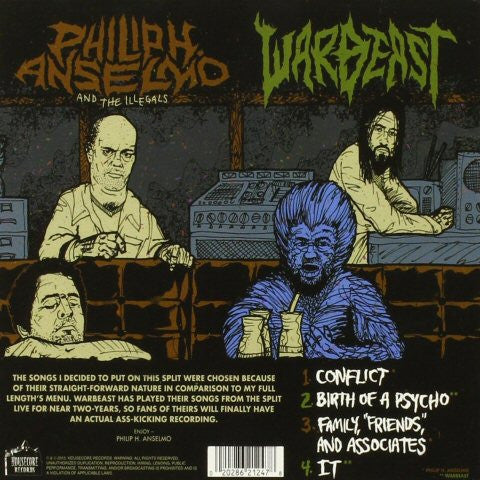 Philip H. Anselmo & The Illegals, Warbeast : War Of The Gargantuas (CD, EP, Dig)