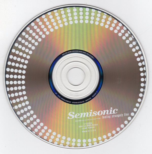 Semisonic : Feeling Strangely Fine (CD, Album, Club, Cin)