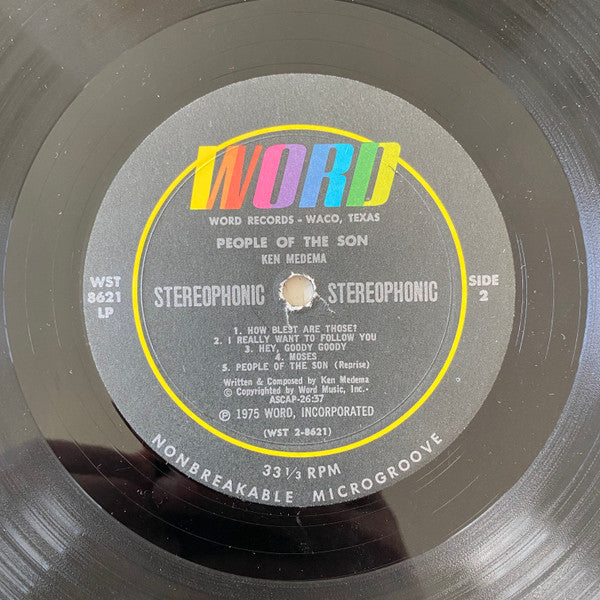 Ken Medema - People Of The Son (LP) (VG) - Endless Media
