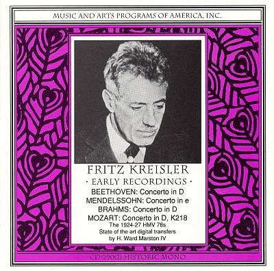 Fritz Kreisler - Early Recordings Of Fritz Kreisler / The 1924-27 HMV 78s (2xCD) (VG+) - Endless Media