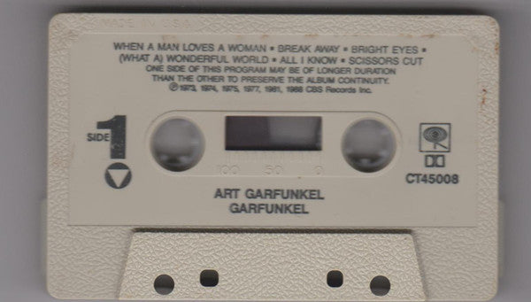 Art Garfunkel : Garfunkel (Cass, Comp)