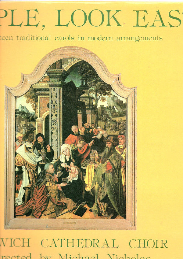 Norwich Cathedral Choir, Michael Nicholas - People, Look East (LP) (VG) - Endless Media