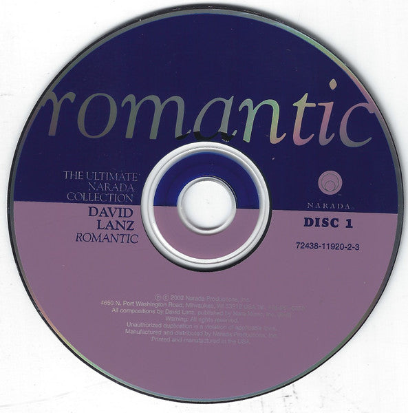David Lanz : Romantic (2xCD, Comp)