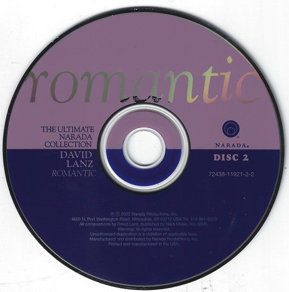 David Lanz : Romantic (2xCD, Comp)