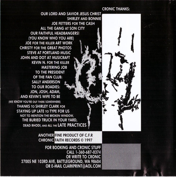 Cronic : Living To Die (CD, EP)