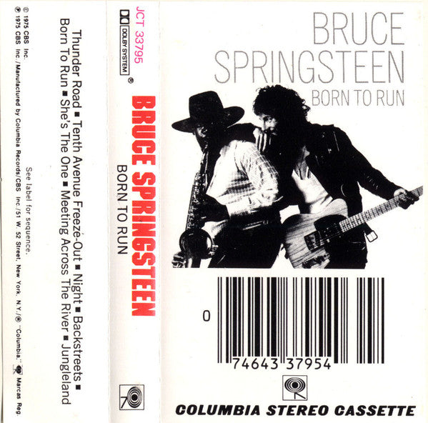 Bruce Springsteen : Born To Run (Cass, Album, RE, Dol)
