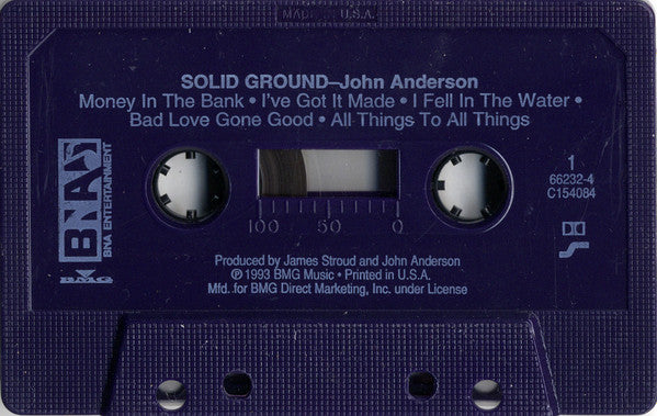John Anderson (3) : Solid Ground (Cass, Album, Club, Dol)