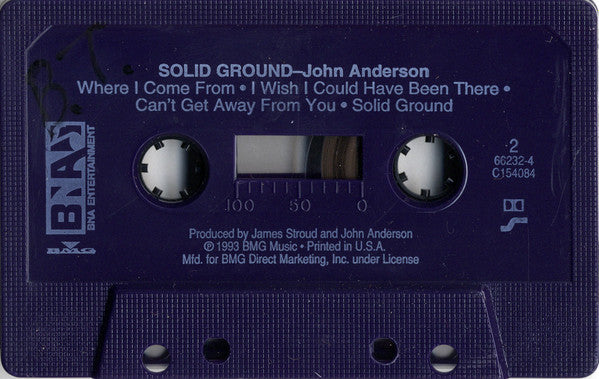 John Anderson (3) : Solid Ground (Cass, Album, Club, Dol)