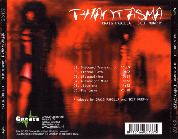 Craig Padilla - Skip Murphy : Phantasma (CD, Album)