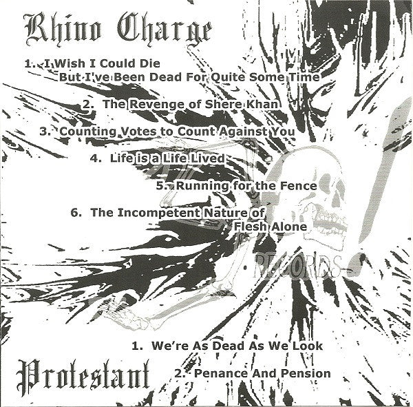 Rhino Charge / Protestant : Rhino Charge / Protestant (7")