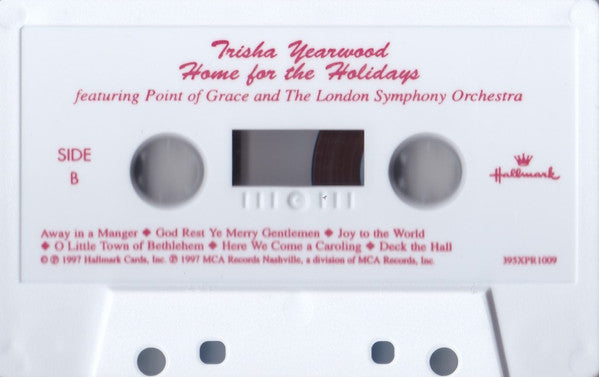 Trisha Yearwood Featuring Point Of Grace And London Symphony Orchestra : Home For The Holidays (Cass, Album)