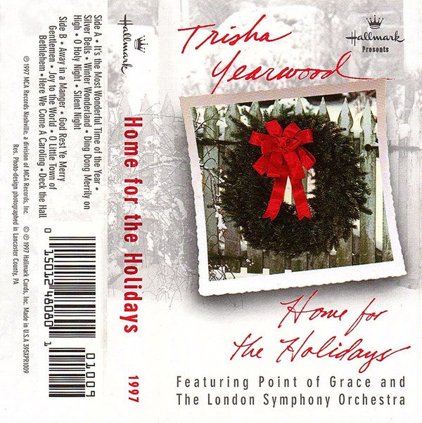 Trisha Yearwood Featuring Point Of Grace And London Symphony Orchestra : Home For The Holidays (Cass, Album)