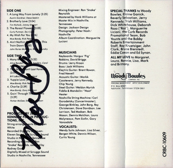 Moe Bandy : Many Mansions (Cass, Album, Dol)