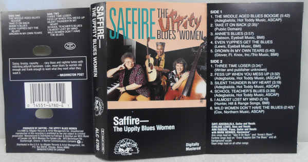 Saffire -The Uppity Blues Women : The Uppity Blues Women (Cass, Album)