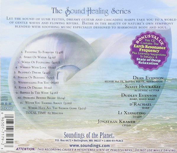 Dean Evenson : Healing Waters (HDCD)