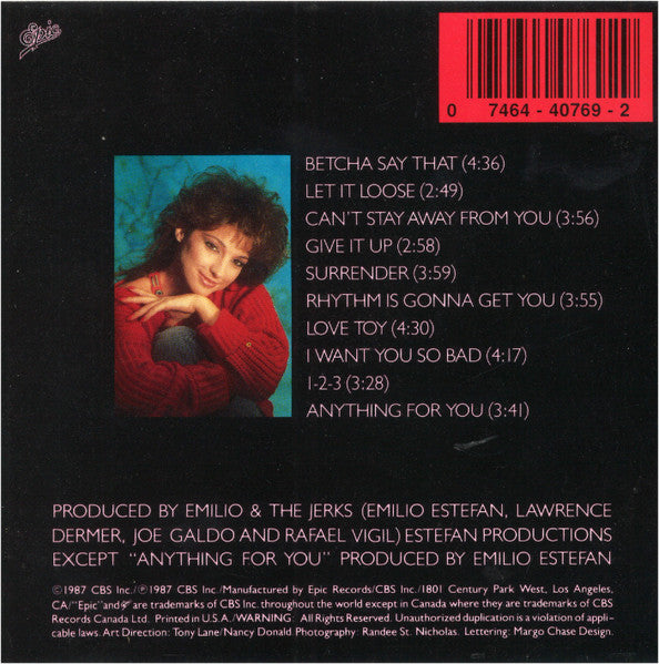 Miami Sound Machine : Let It Loose (CD, Album)