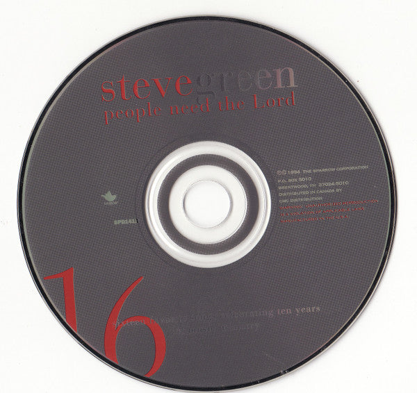 Steve Green (3) : People Need The Lord (CD, Comp)