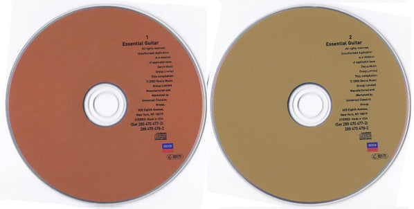 Various : Essential Guitar: 33 Guitar Masterpieces (2xCD, Comp)